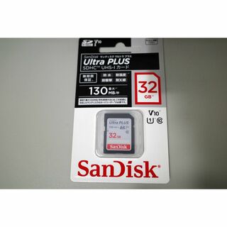 SanDisk - サンディスク ウルトラ プラス SDHC UHS-I カード 32GB