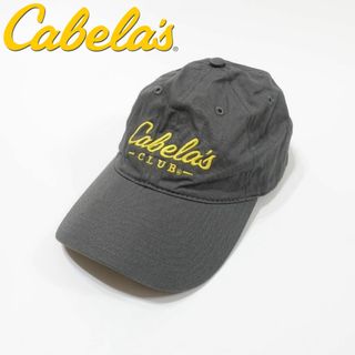 【美品】Cabela's キャップ クリーニング済 アジャスター 帽子 グレー(キャップ)