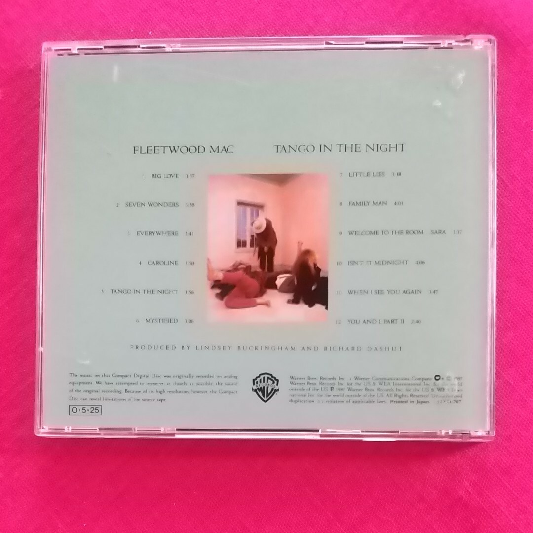 Fleetwood Mac／Tango In The Night エンタメ/ホビーのCD(ポップス/ロック(洋楽))の商品写真