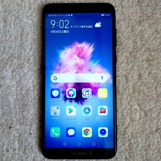 美品HUAWEI nova lite 2 FIG-LA1 ブルー ノバライト