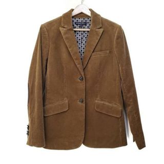 ブルックスブラザース(Brooks Brothers)のBrooksBrothers(ブルックスブラザーズ) ジャケット サイズ6 メンズ - ブラウン 長袖/コーデュロイ/肘パッチ/肩パッド/秋/冬(その他)