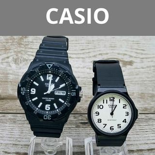 カシオ(CASIO)の動作品　ペア　カシイ　腕時計　メンズ　ダイバー　レディース　定価1.6万円(腕時計(アナログ))