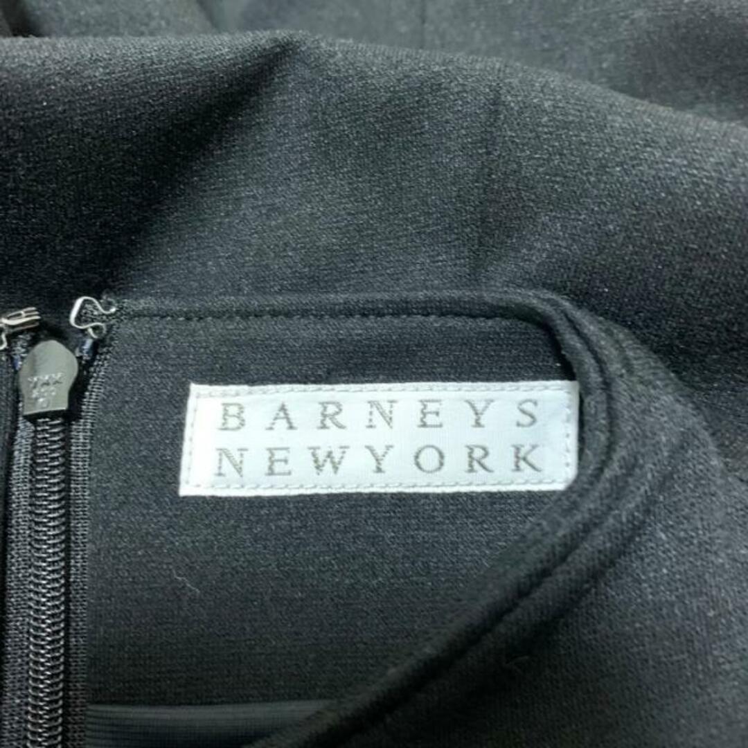 BARNEYS NEW YORK(バーニーズニューヨーク)のBARNEYSNEWYORK(バーニーズ) ワンピース サイズ38 M レディース美品  - 黒 ハイネック/七分袖/ロング レディースのワンピース(その他)の商品写真