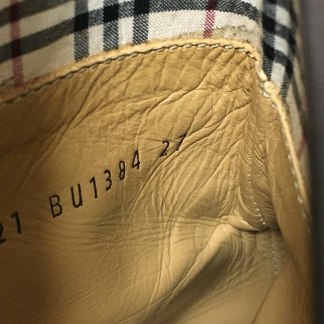 Burberry LONDON(バーバリーロンドン) シューズ 27 メンズ - ダークブラウン スエード メンズの靴/シューズ(その他)の商品写真