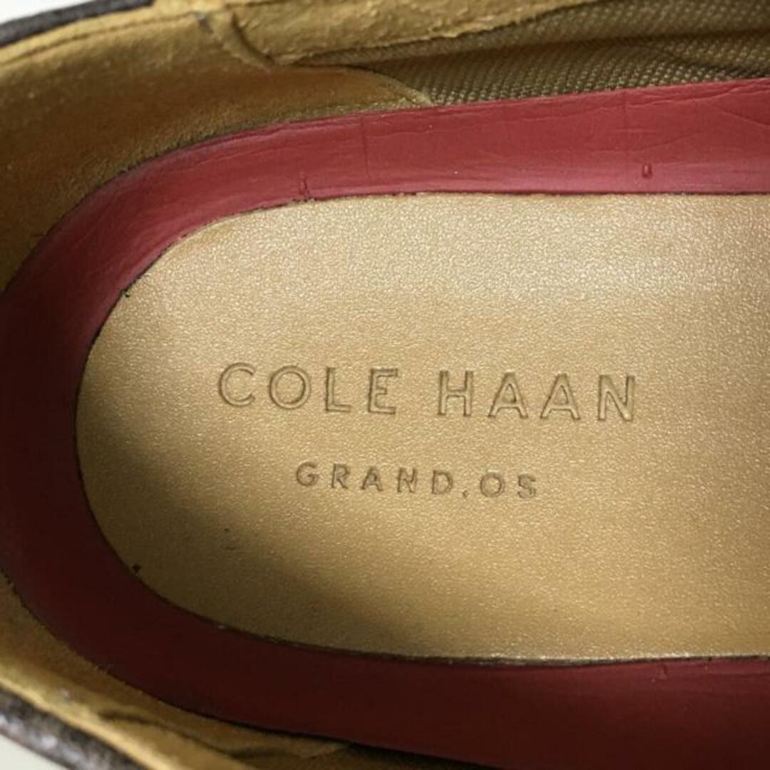 Cole Haan(コールハーン)のCOLE HAAN(コールハーン) シューズ 10 1/2M メンズ - ダークブラウン レザー メンズの靴/シューズ(その他)の商品写真