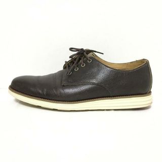 COLE HAAN(コールハーン) シューズ 10 1/2M メンズ - ダークブラウン レザー