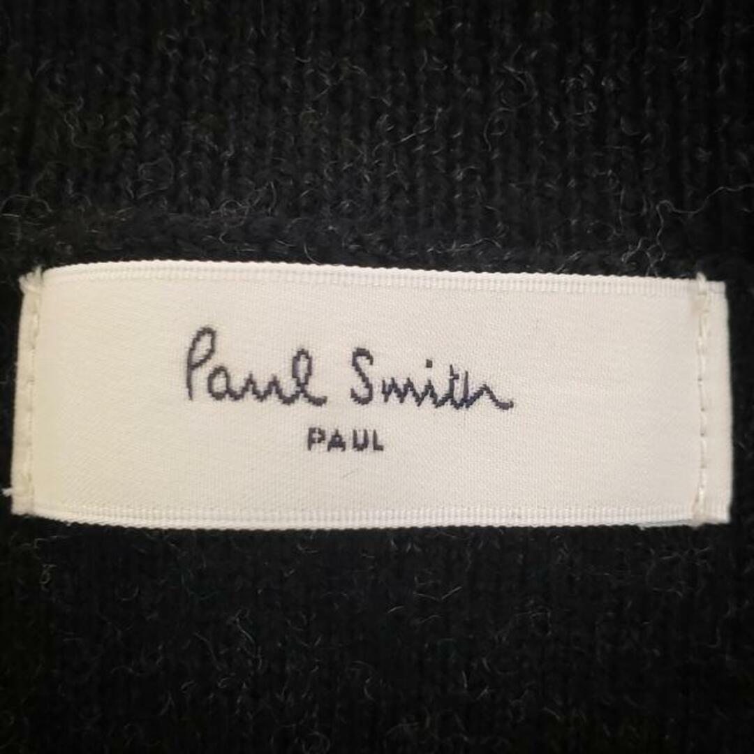 Paul Smith(ポールスミス)のPaulSmith(ポールスミス) ワンピース サイズM レディース美品  - 黒×グレー×マルチ 長袖/ミニ/ニット/ボーダー レディースのワンピース(その他)の商品写真