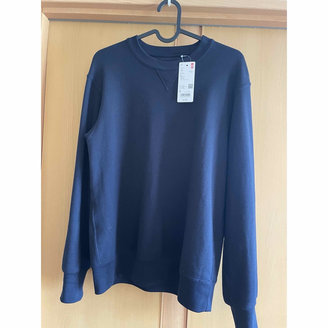 UNIQLO(ユニクロ)のユニクロ　スウェットシャツ　Navy メンズのトップス(スウェット)の商品写真