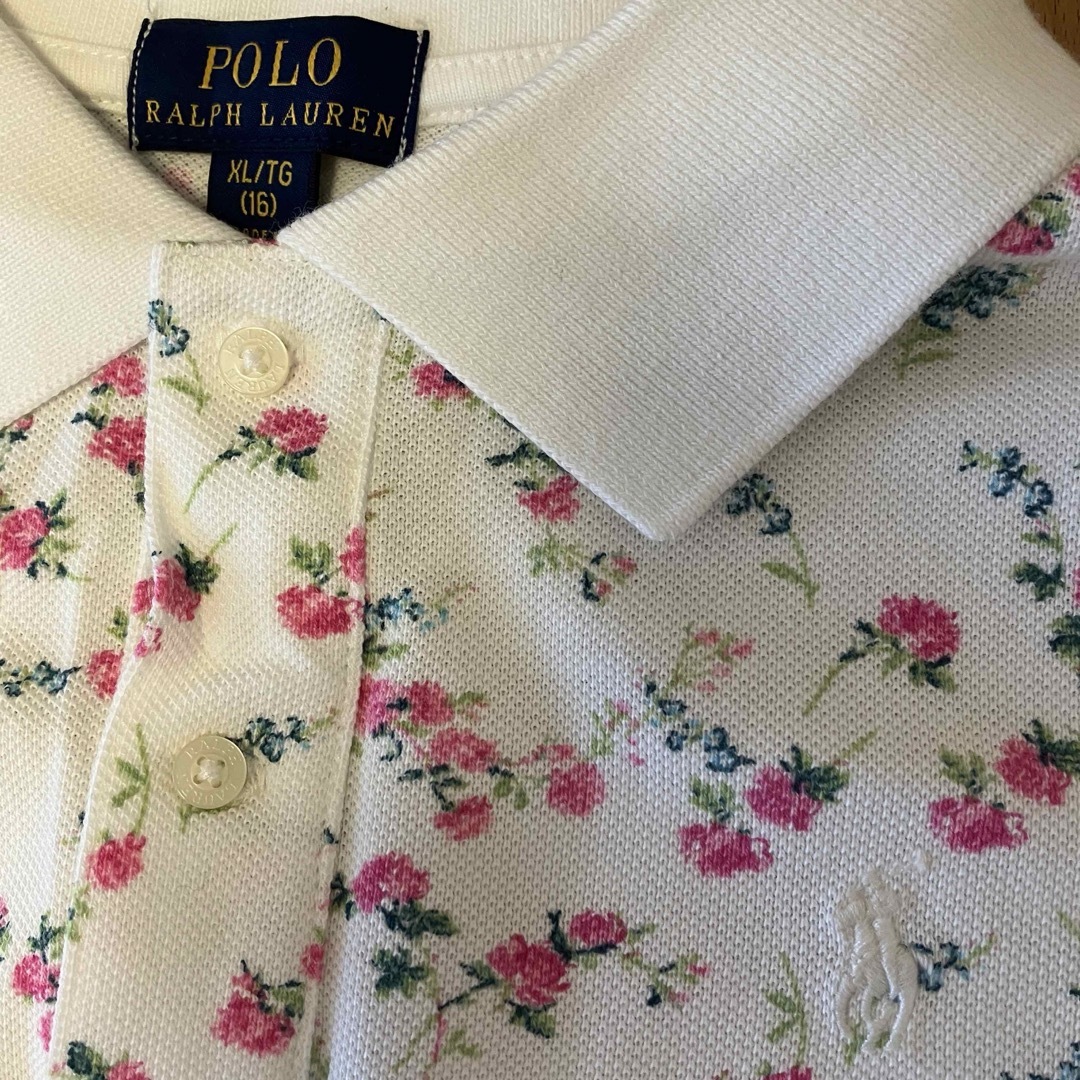POLO RALPH LAUREN(ポロラルフローレン)のポロ ラルフローレン ポロシャツ (XL / 16) レディースのトップス(ポロシャツ)の商品写真