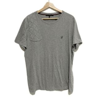 グッチ(Gucci)のGUCCI(グッチ) 半袖Tシャツ サイズL メンズ - 199982 グレー(Tシャツ/カットソー(半袖/袖なし))