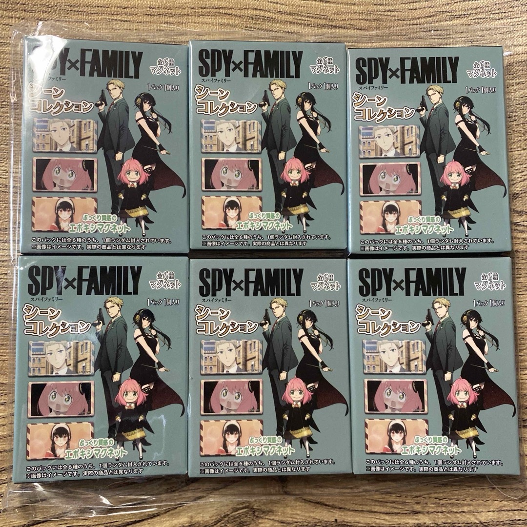 ショウワノート(ショウワノート)のSPY×FAMILY スパイファミリー シーンコレクション マグネット 6種類 エンタメ/ホビーのおもちゃ/ぬいぐるみ(キャラクターグッズ)の商品写真