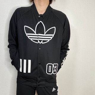 アディダス(adidas)のアディダスオリジナルス　ビックロゴ　トラックジャケット ブラック PAKAIAN(その他)