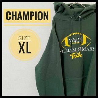 チャンピオン(Champion)の90s 古着 Champion プルオーバーパーカー XL アメフト ゆるだぼ(パーカー)