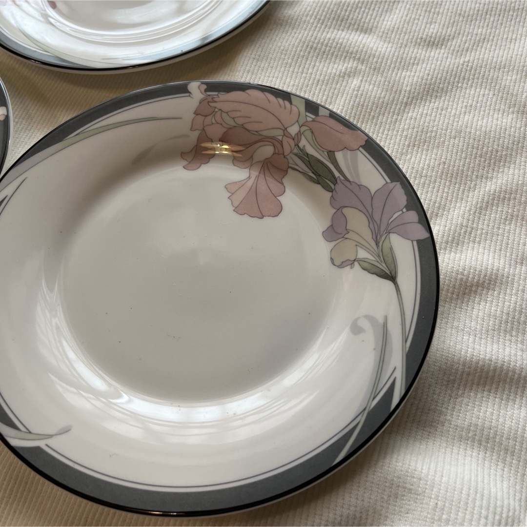 Noritake(ノリタケ)のノリタケ デザート皿 17cm 5枚セット インテリア/住まい/日用品のキッチン/食器(食器)の商品写真