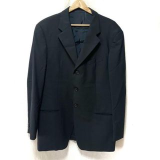 ARMANI COLLEZIONI - ARMANICOLLEZIONI(アルマーニコレッツォーニ) ジャケット サイズ52 L メンズ美品  - 黒 長袖/春/秋