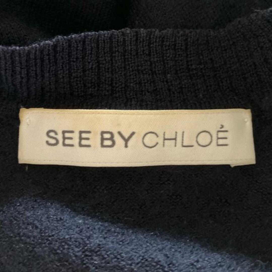 SEE BY CHLOE(シーバイクロエ)のSEE BY CHLOE(シーバイクロエ) ボレロ サイズI 38 レディース ダークネイビー レディースのトップス(ボレロ)の商品写真