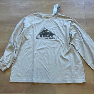 サマンサモスモス(SM2)のKELTY✖️sm2 ビックシルエット長袖Ｔシャツ　ベージュ(シャツ/ブラウス(長袖/七分))