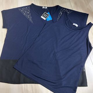 イオン(AEON)のトップス　タンクトップ　2点セット　イオン(Tシャツ/カットソー(半袖/袖なし))