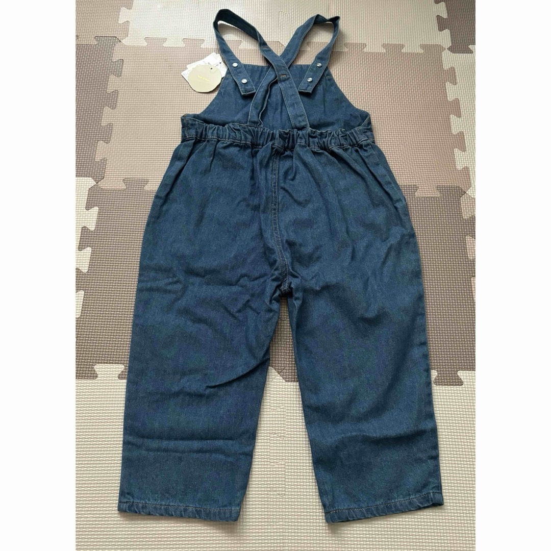 tete a tete(テータテート)のテータテート デニムサロペット 110 バースデイ キッズ/ベビー/マタニティのキッズ服男の子用(90cm~)(パンツ/スパッツ)の商品写真