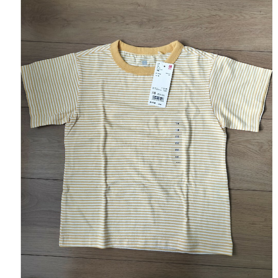 UNIQLO(ユニクロ)の未使用 UNIQLO 110cm キッズ/ベビー/マタニティのキッズ服男の子用(90cm~)(Tシャツ/カットソー)の商品写真