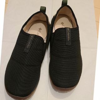 コロンビア(Columbia)の【美品】雨の季節に！Columbia YONCALLA MOC WP 黒26.5(スニーカー)