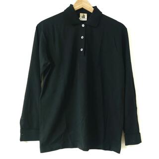 ランバン(LANVIN)のLANVIN(ランバン) 長袖セーター サイズS レディース美品  - 黒 レギュラーカラー(ニット/セーター)