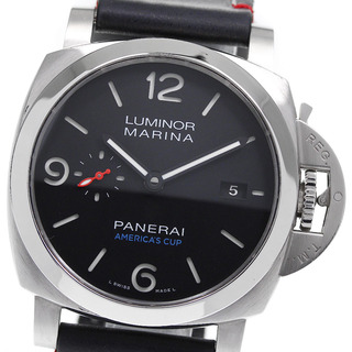 パネライ(PANERAI)のパネライ PANERAI PAM00732 ルミノールマリーナ 1950 ソフトバンクチームジャパン 自動巻き メンズ 良品 _811116(腕時計(アナログ))