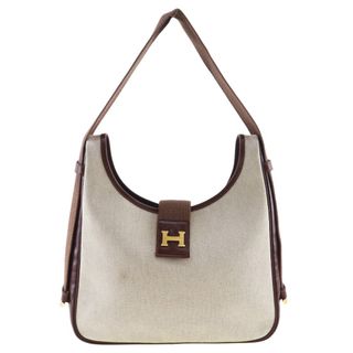 エルメス(Hermes)の【HERMES】エルメス サコ キャンバス レディース ショルダーバッグ(ショルダーバッグ)