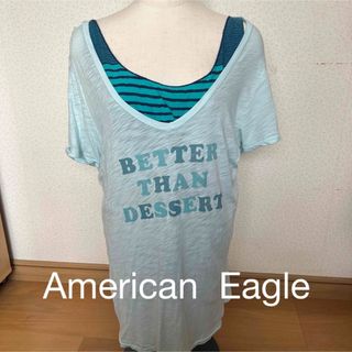 アメリカンイーグル(American Eagle)のAmerican Eagle ゆったりサイズレディースセット　Tシャツ　キャミ(Tシャツ/カットソー(半袖/袖なし))