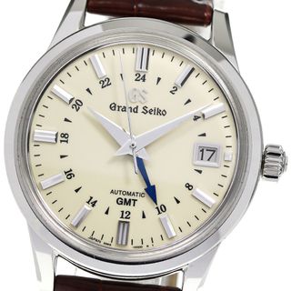 セイコー(SEIKO)のセイコー SEIKO SBGM221/9S66-00A0 グランドセイコー メカニカル GMT 自動巻き メンズ 良品 箱・保証書付き_813543(腕時計(アナログ))