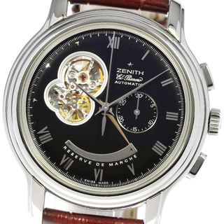 ゼニス(ZENITH)のゼニス ZENITH 03.1260.4021 クロノマスター XXTオープン エルプリメロ 自動巻き メンズ 箱・保証書付き_810805(腕時計(アナログ))