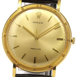 ロレックス(ROLEX)の訳あり ロレックス ROLEX 8952 プレシジョン K18YG cal.1225 手巻き メンズ _807451(腕時計(アナログ))