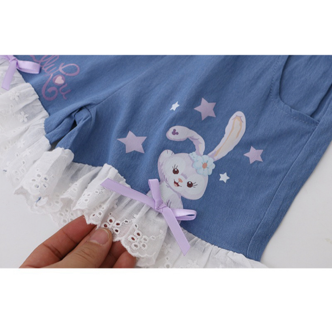 ステラルーセットアップ キッズ/ベビー/マタニティのキッズ服女の子用(90cm~)(Tシャツ/カットソー)の商品写真