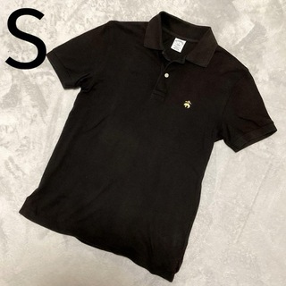 ブルックスブラザース(Brooks Brothers)のブルックスブラザーズ　ブラック半袖ポロシャツ sizeS(ポロシャツ)