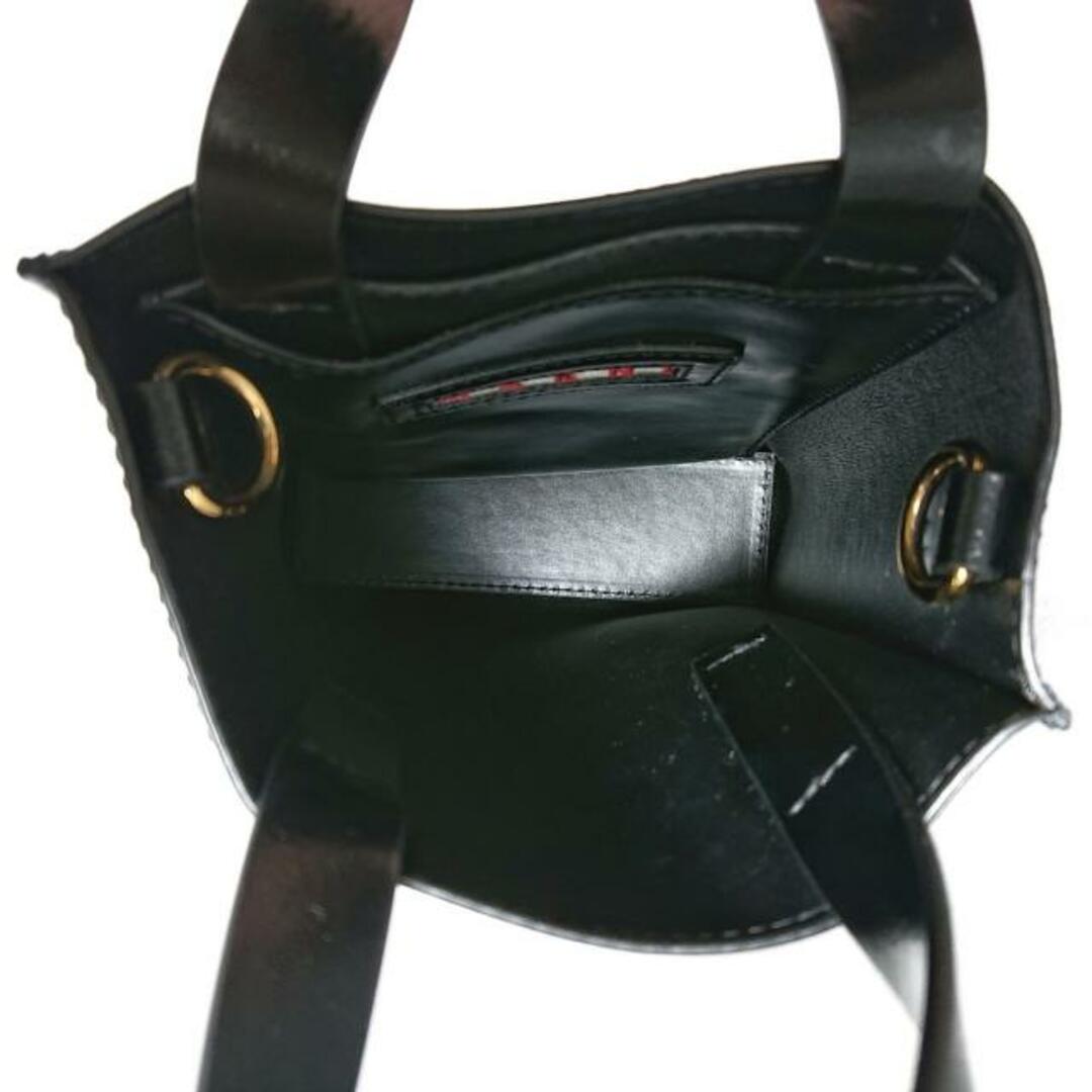 Marni(マルニ)のMARNI(マルニ) トートバッグ ミュゼオ 黒 ミニバッグ レザー レディースのバッグ(トートバッグ)の商品写真