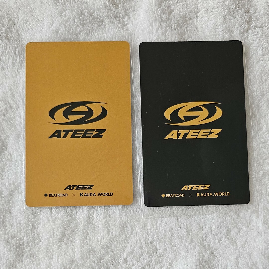 ATEEZ(エイティーズ)のateez ジョンホ トレカ BEATROAD × KAURA.WORLD エンタメ/ホビーのCD(K-POP/アジア)の商品写真