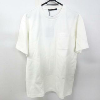 LOUIS VUITTON(ルイヴィトン) 半袖Tシャツ サイズL - RM241MQ TCL HQY41 白 モノグラム柄/24SS