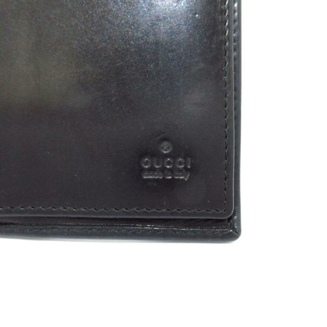 Gucci(グッチ)のGUCCI(グッチ) 名刺入れ - 0303661 黒 カード入れ付き レザー レディースのファッション小物(名刺入れ/定期入れ)の商品写真