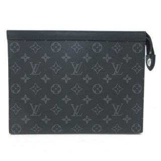 LOUIS VUITTON - LOUIS VUITTON(ルイヴィトン) クラッチバッグ モノグラムエクリプス(キャンバス) メンズ美品  ポシェットヴォワヤージュMM M61692 モノグラムエクリプス モノグラム･エクリプス キャンバス