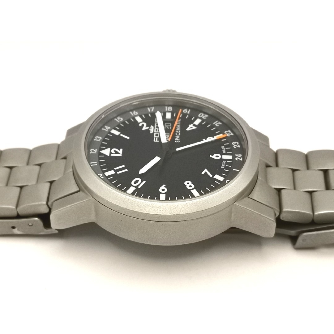 FORTIS(フォルティス)の美品 FORTIS 624.22.148.1 スペースマティック GMT 時計 メンズの時計(腕時計(アナログ))の商品写真