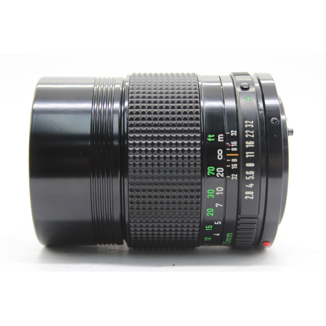 【外観美品】 キャノン Canon FD 135mm F2.8 前後キャップ付き レンズ  s9339 スマホ/家電/カメラのカメラ(レンズ(単焦点))の商品写真