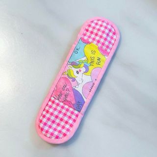 水筒肩紐カバー♡ユニコーン　ピンク(外出用品)