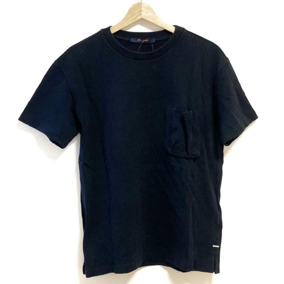 LOUIS VUITTON(ルイヴィトン)のLOUIS VUITTON(ルイヴィトン) 半袖Tシャツ サイズXS メンズ - RM212Q TCL HIY49W ダークネイビー クルーネック/刺繍/モノグラム柄 メンズのトップス(Tシャツ/カットソー(半袖/袖なし))の商品写真