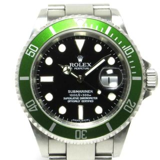 ロレックス(ROLEX)のROLEX(ロレックス) 腕時計 サブマリーナデイト 16610LV メンズ SS/10コマ+余り1コマ 黒(その他)