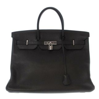 エルメス(Hermes)のHERMES(エルメス) ハンドバッグ バーキン40 ショコラ シルバー金具 トリヨンクレマンス(ハンドバッグ)