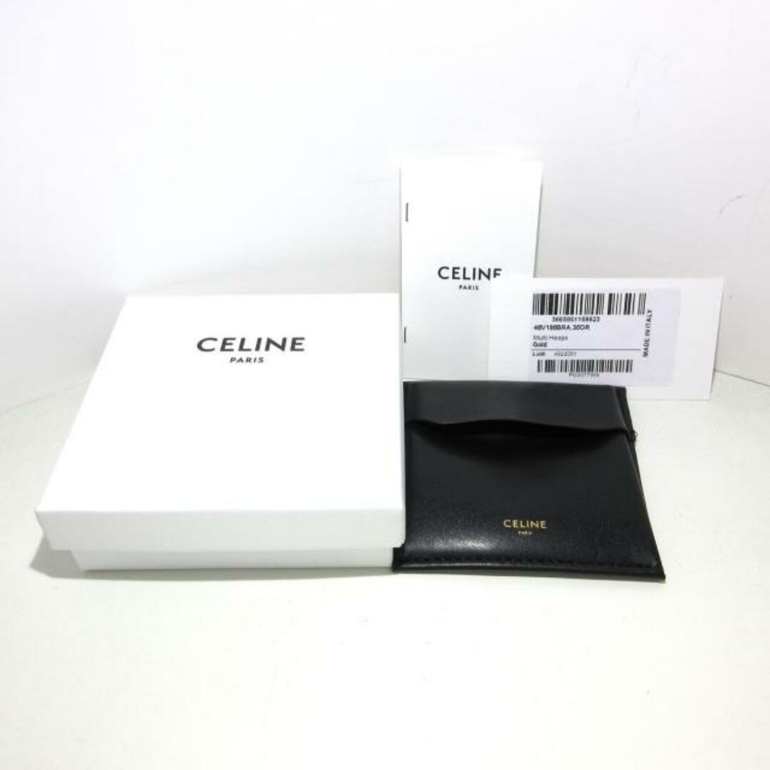 celine(セリーヌ)のCELINE(セリーヌ) ピアス トリオンフ マルチフープ 46V186BRA 金属素材 ゴールド レディースのアクセサリー(ピアス)の商品写真