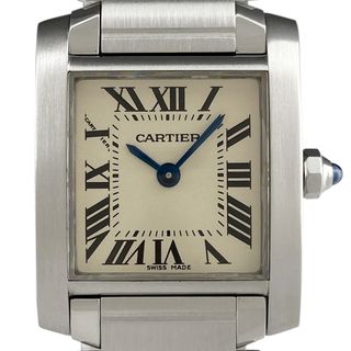 カルティエ(Cartier)のカルティエ タンクフランセーズ SM W51008Q3  クォーツ レディース 【中古】(腕時計)