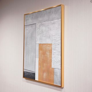 油絵 抽象画 アート 壁掛け 現代 美術 モダン 北欧 展示品(絵画/タペストリー)