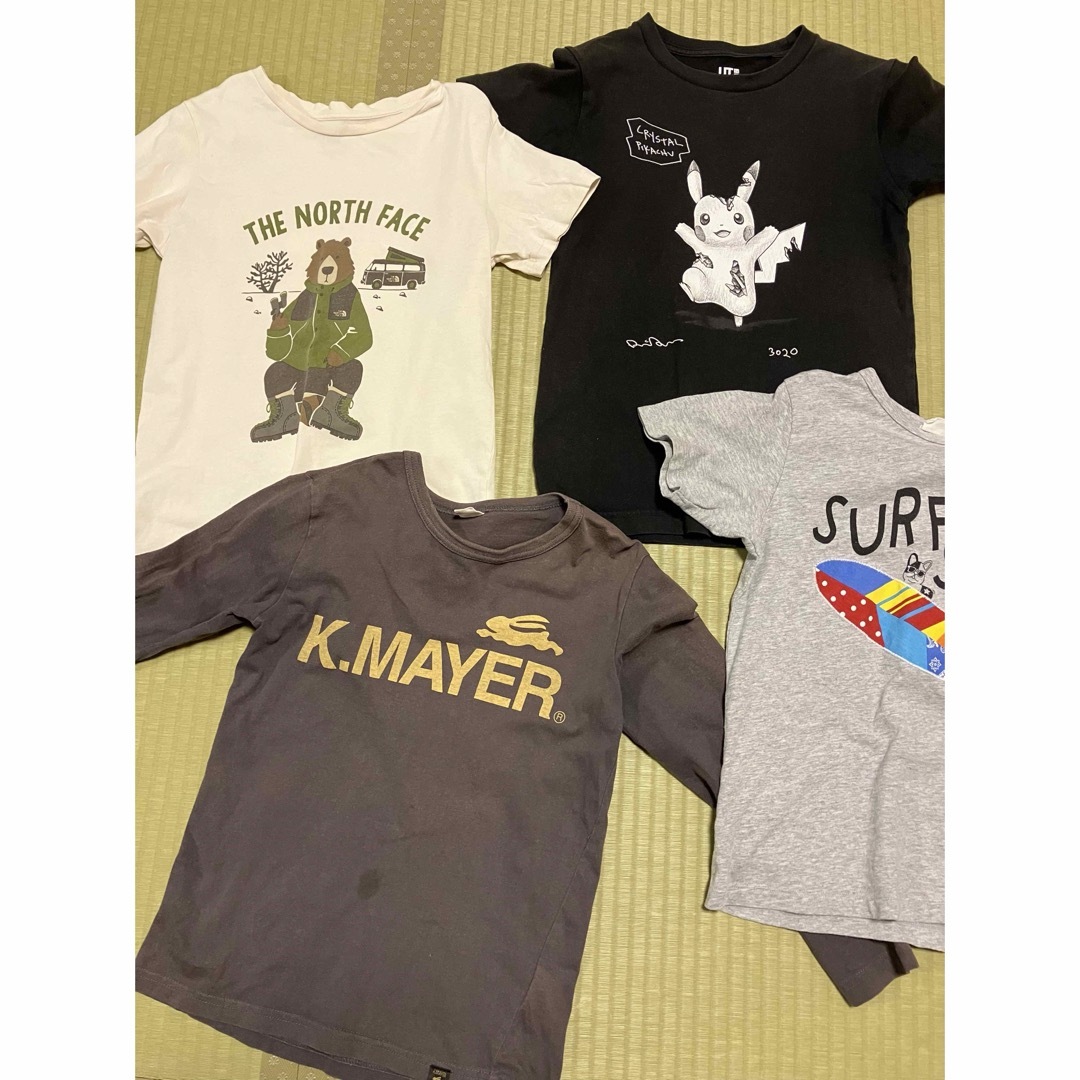 BREEZE(ブリーズ)のキッズ　Tシャツ　ノースフェイス　他まとめて　140 キッズ/ベビー/マタニティのキッズ服男の子用(90cm~)(Tシャツ/カットソー)の商品写真