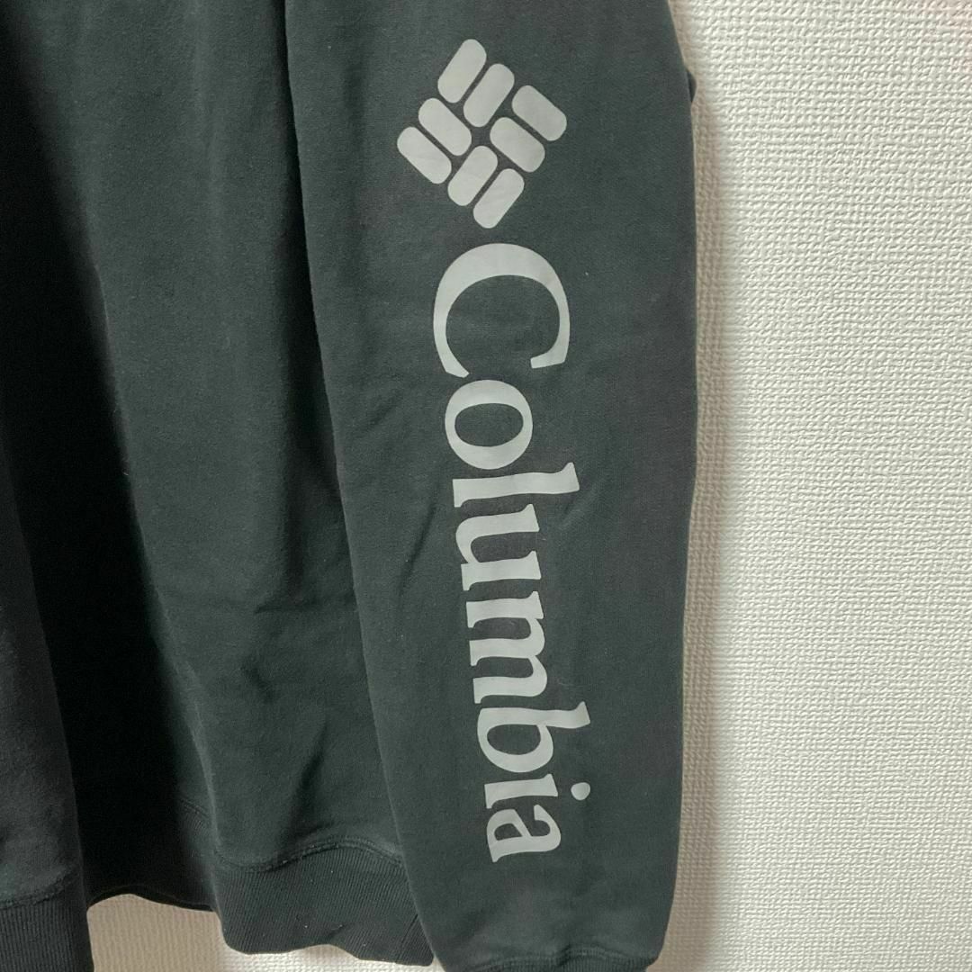 Columbia(コロンビア)の90s 古着 Columbia スウェット L 袖ロゴ 胸ロゴ ゆるだぼ メンズのトップス(スウェット)の商品写真